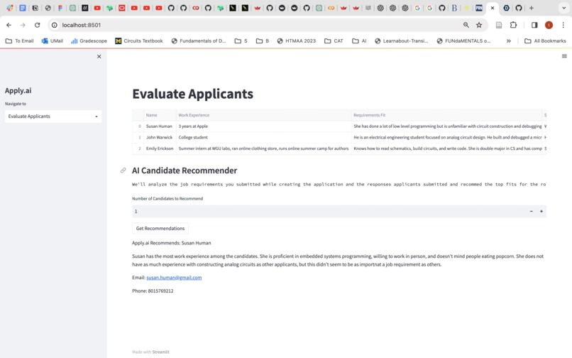 Apply.ai – screenshot 3