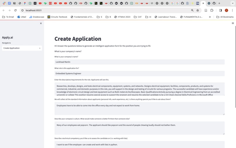 Apply.ai – screenshot 1