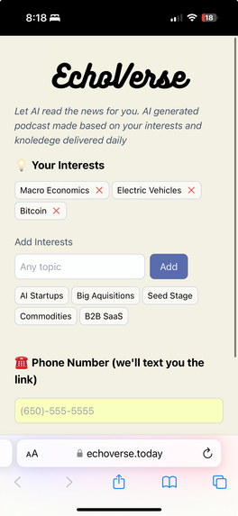 Echo – screenshot 1
