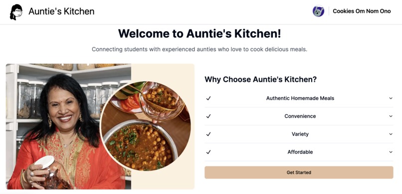 Auntie's Kitchen – screenshot 1