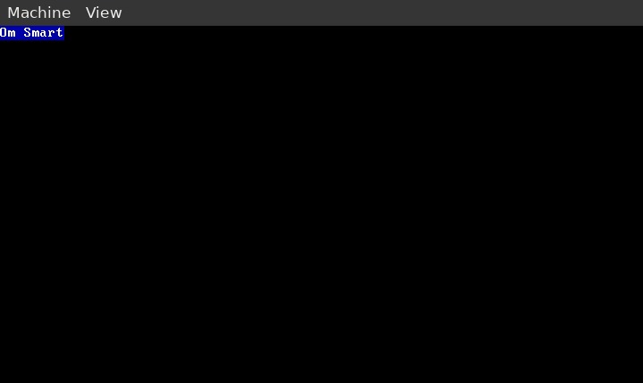 omOS – screenshot 1