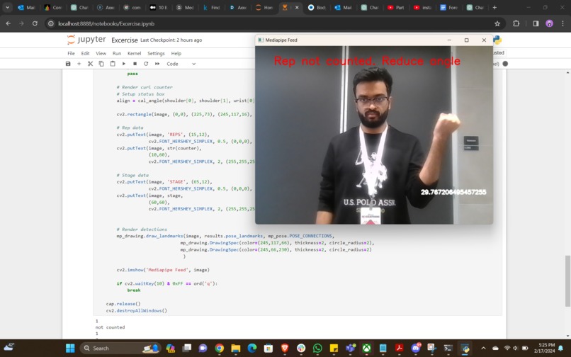 QuickRecover: AI based rehabilitation – screenshot 1
