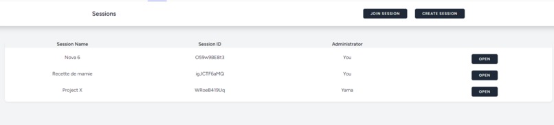 Planning Poker App – screenshot 1