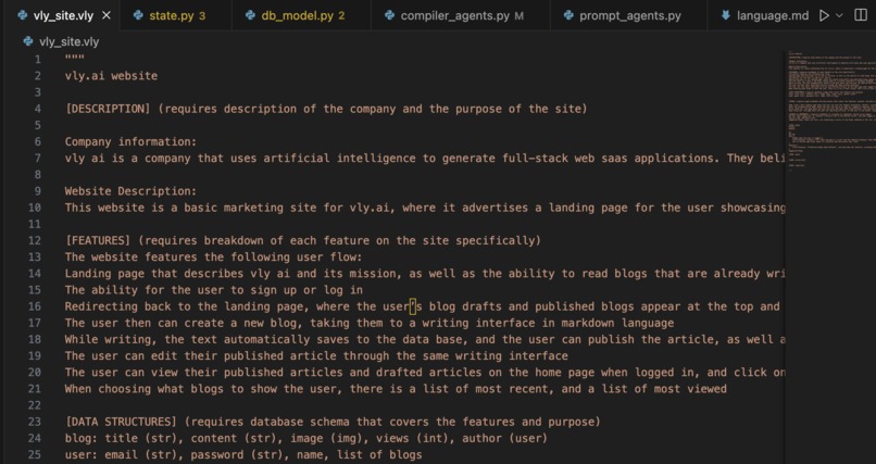 vly.ai: the bubble.io killer – screenshot 2