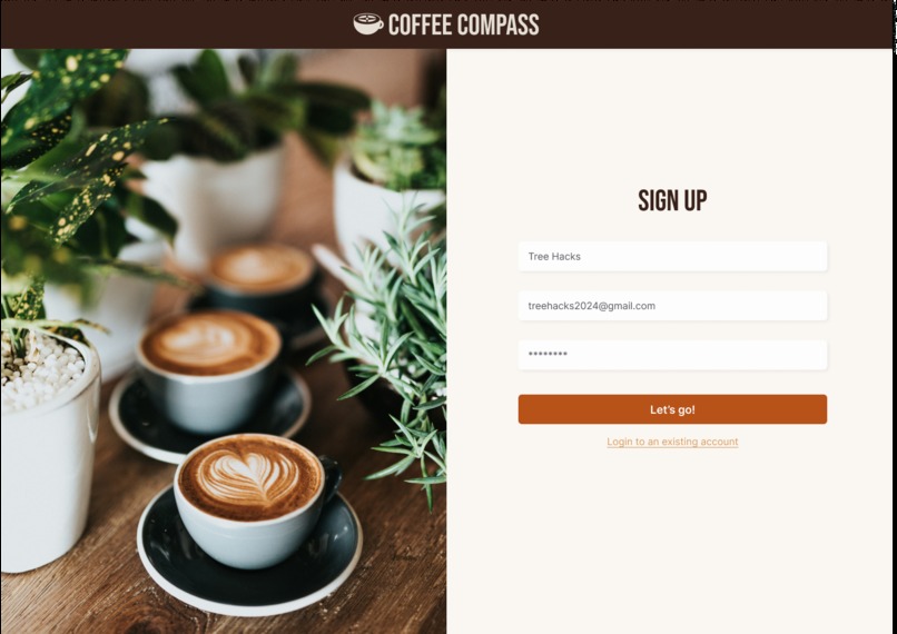 Coffee Compass – screenshot 1