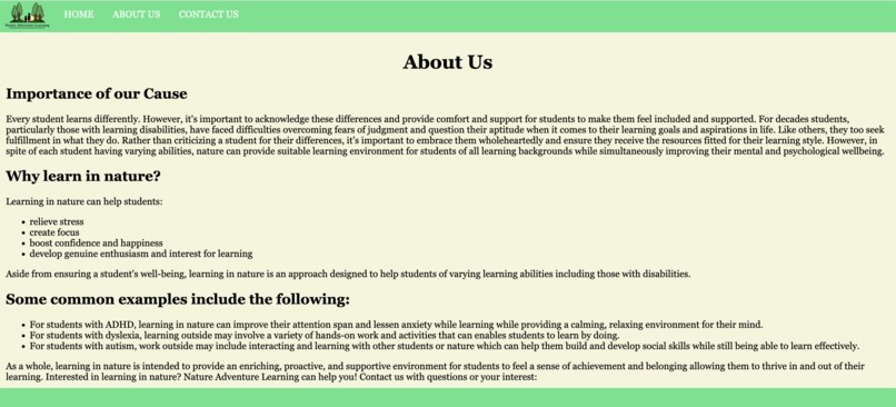 Nature Adventure Learning – screenshot 2