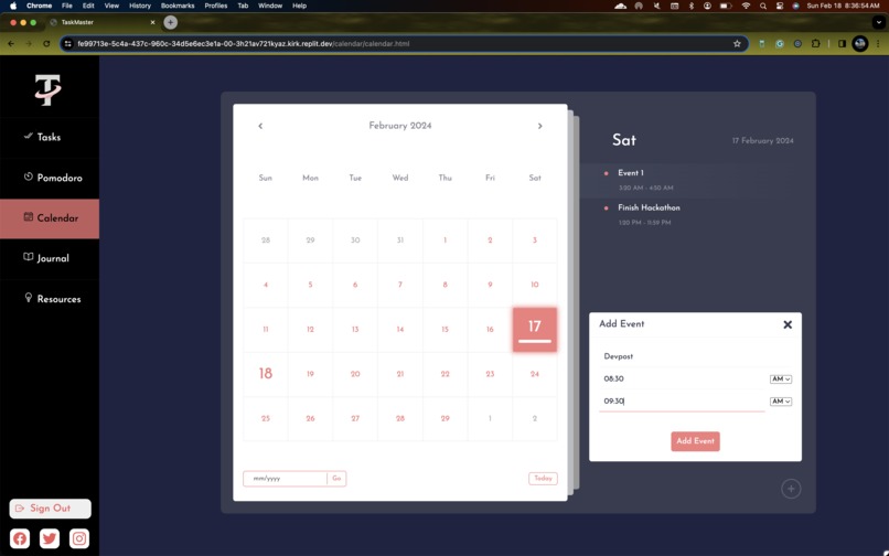 TaskMaster – screenshot 4