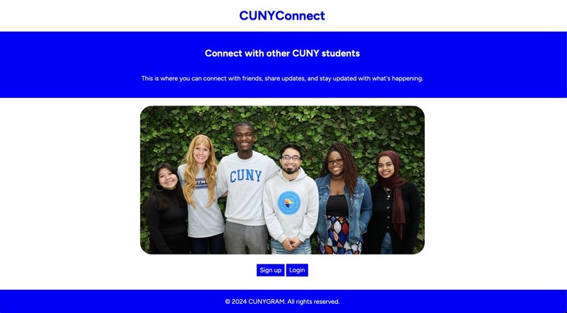 CunyConnect – screenshot 1