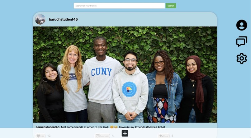 CunyConnect – screenshot 2
