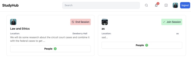 study hub – screenshot 1