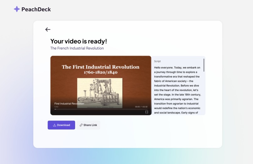 PeachDeck – screenshot 5