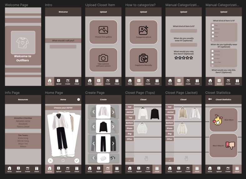 Outfitter - your digital closet – screenshot 2