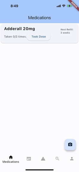 RxTrack – screenshot 1