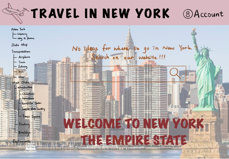 New York Website – screenshot 1