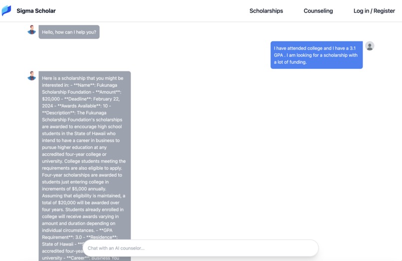 Sigma Scholar – screenshot 5