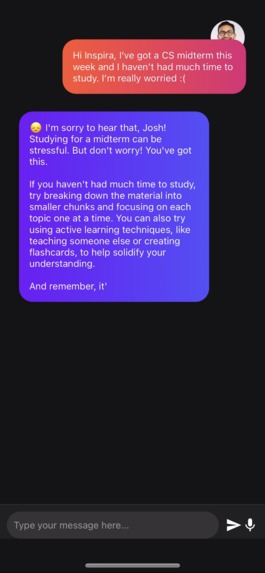 inspira – screenshot 4