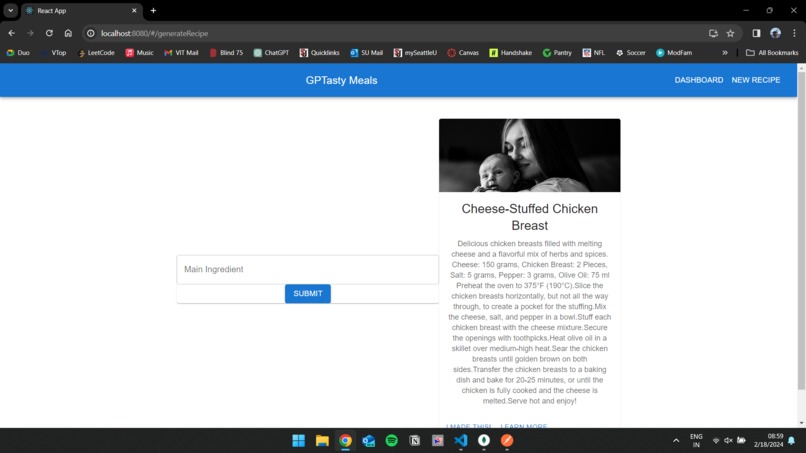 GPTasty Meals – screenshot 1