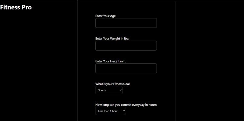 Fitness Pro – screenshot 1