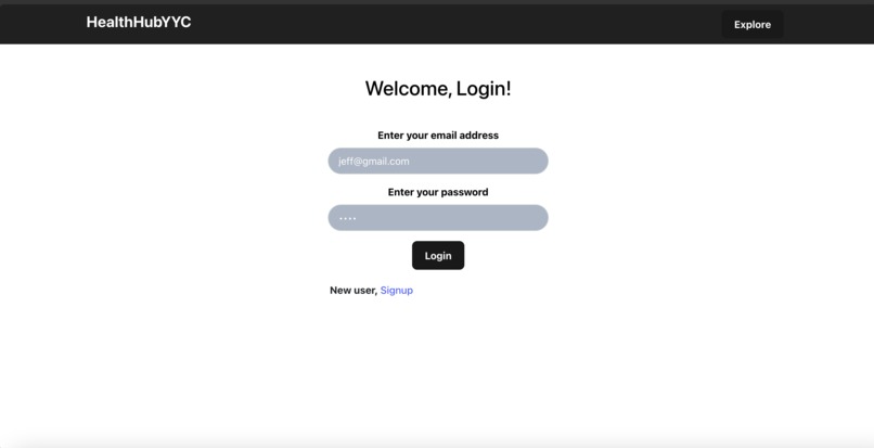 HealthHubYYC – screenshot 4