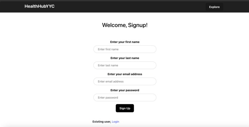 HealthHubYYC – screenshot 3