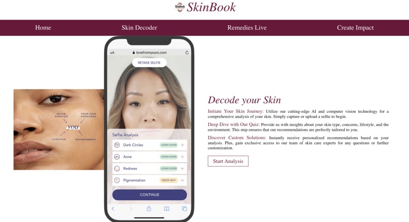 SkinBook – screenshot 2