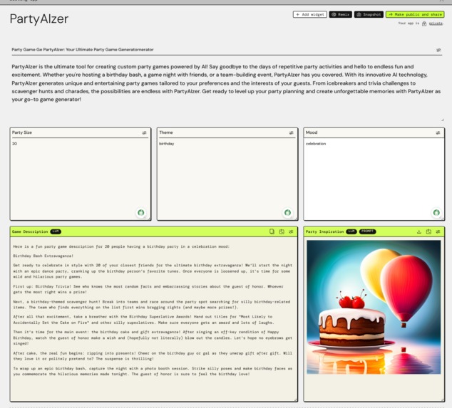 PartyAIzer: Your Ultimate Party Game Generator – screenshot 1