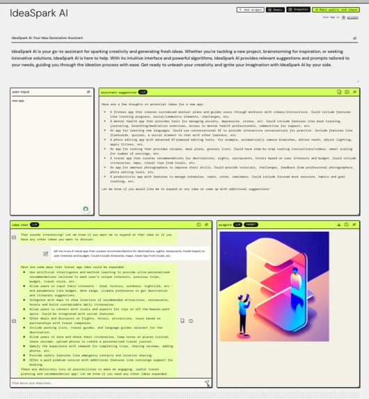 IdeaSpark AI: Your Idea Generation Assistant – screenshot 1