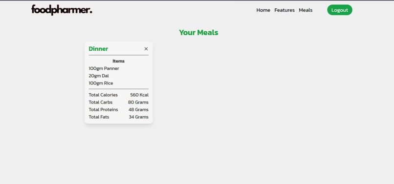 FoodPharmer – screenshot 3