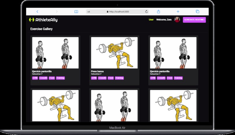 AthleteAlly – screenshot 4