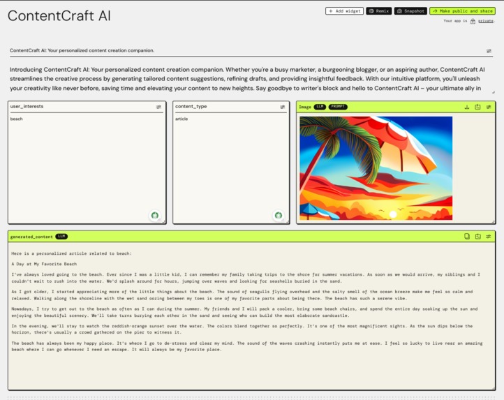 ContentCraft AI – screenshot 4