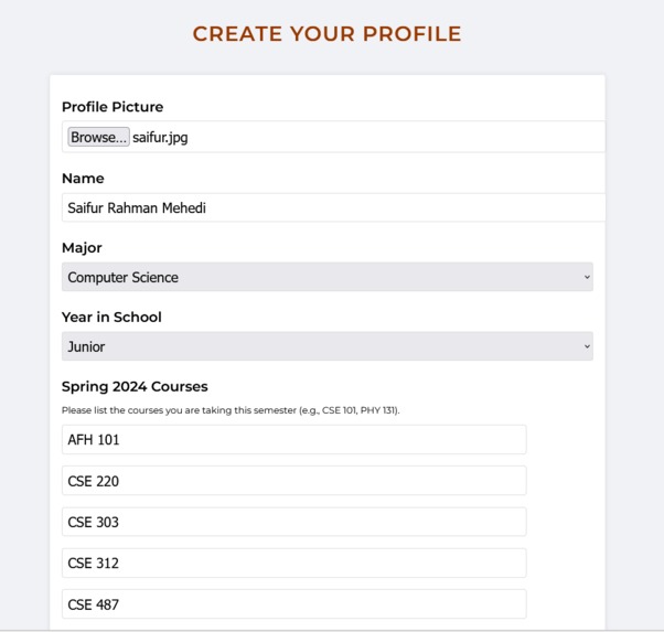 College Study Partner – screenshot 2