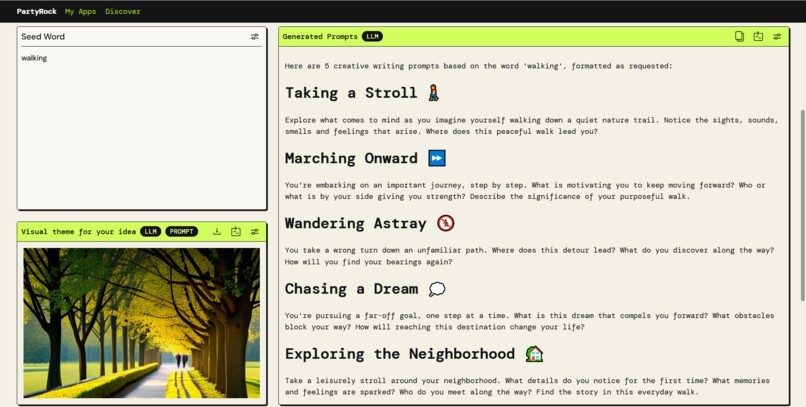 Creative PromptR – screenshot 1