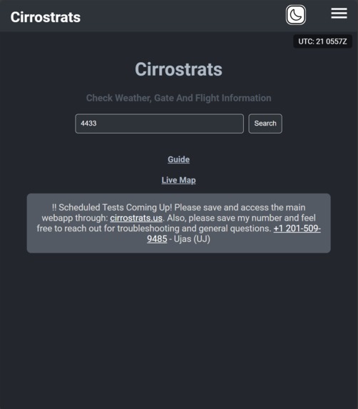 Cirrostrats.us – screenshot 2