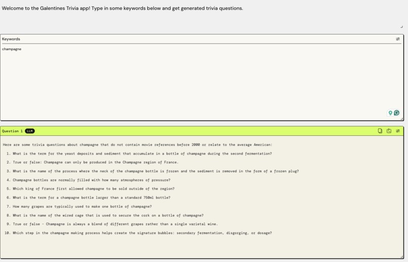 Galentine's Day Trivia Game – screenshot 1