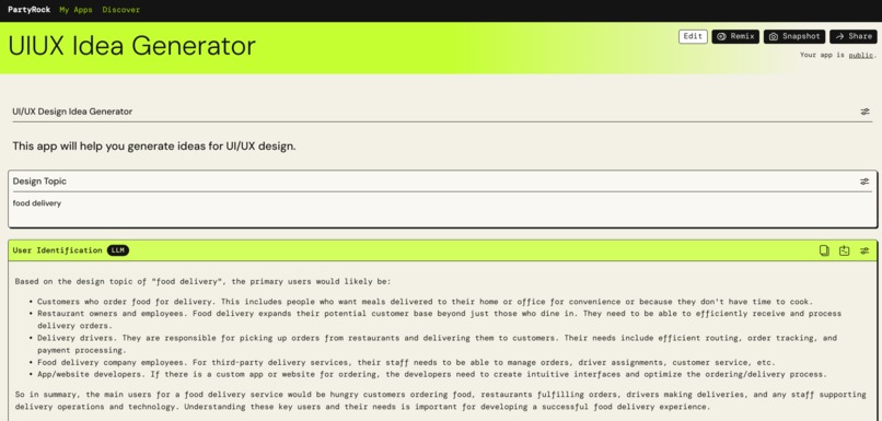 Text-to-iDeasign – screenshot 1