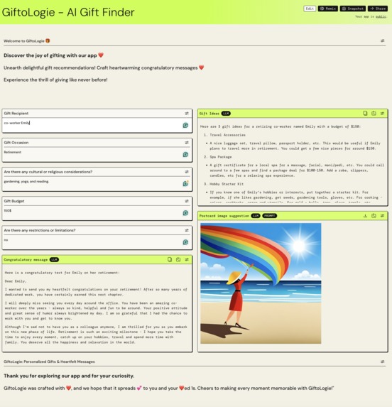Giftologie – screenshot 1