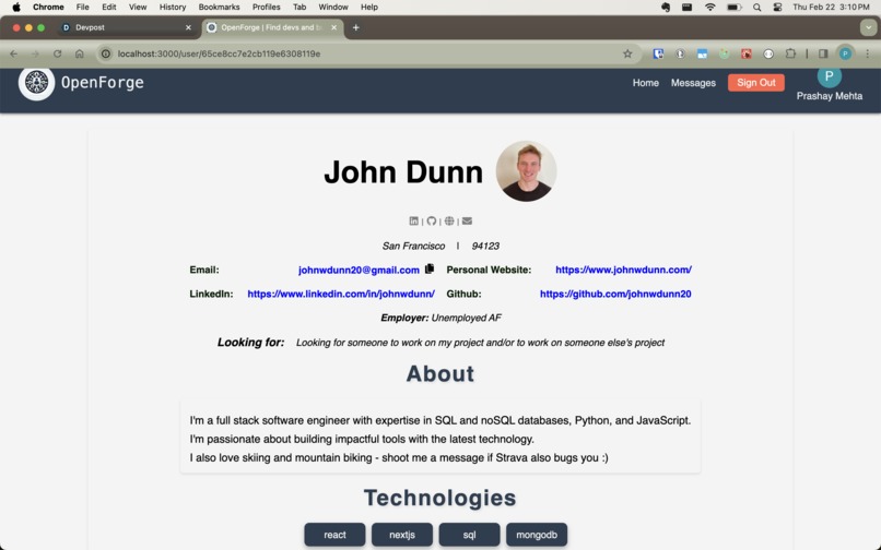 Open Forge – screenshot 3