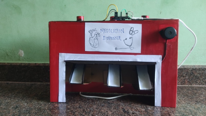 AI BASED AUTOMATIC MEDICATION DISPENSER  – screenshot 1