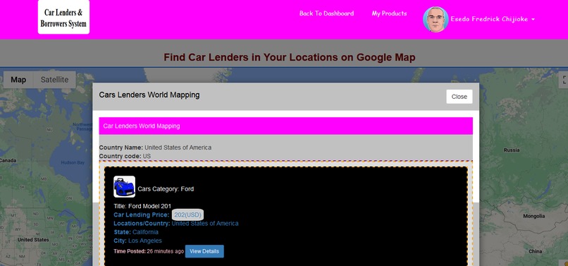 Car Lenders and Borrowers – screenshot 3