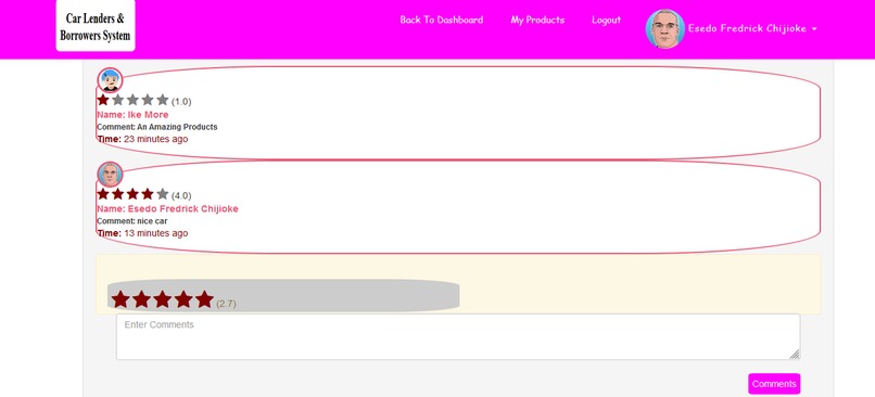 Car Lenders and Borrowers – screenshot 4