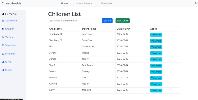 Chanjo-Health – screenshot 3