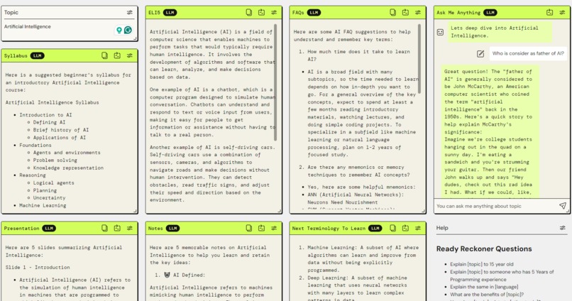 Rapid Learning Companion – screenshot 1