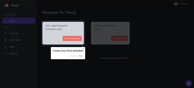 Timely – screenshot 2