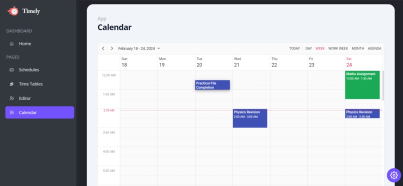 Timely – screenshot 4