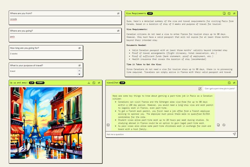 Visa Requirements Assistant – screenshot 1