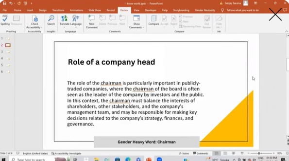 Badlaav (Making workplaces inclusive through AI) – screenshot 4