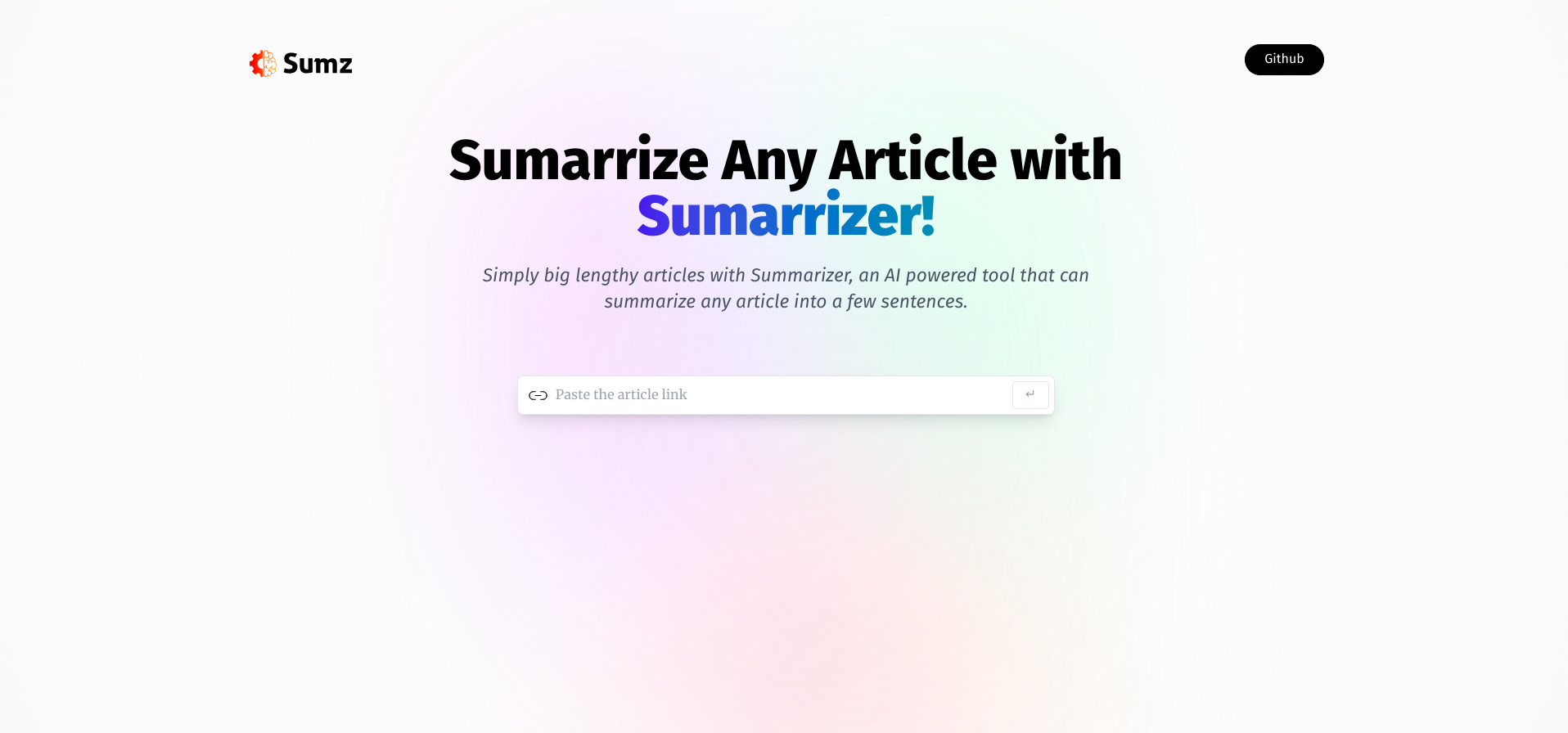 summarizzer-devpost