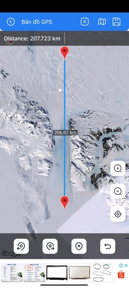 Phân tích về vết trượt dài trên băng ở Nam Cực – screenshot 3