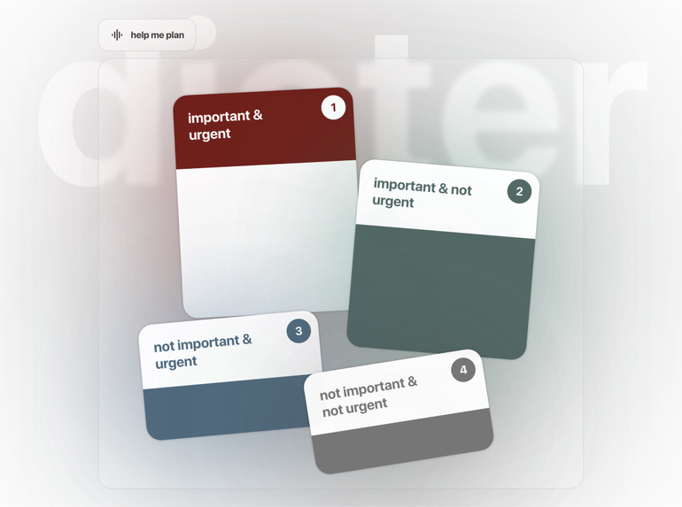 Dieter — Streamlined personal task management – screenshot 1