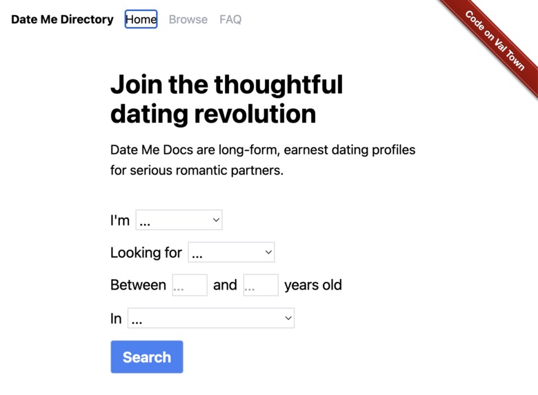Date Me Directory – screenshot 1